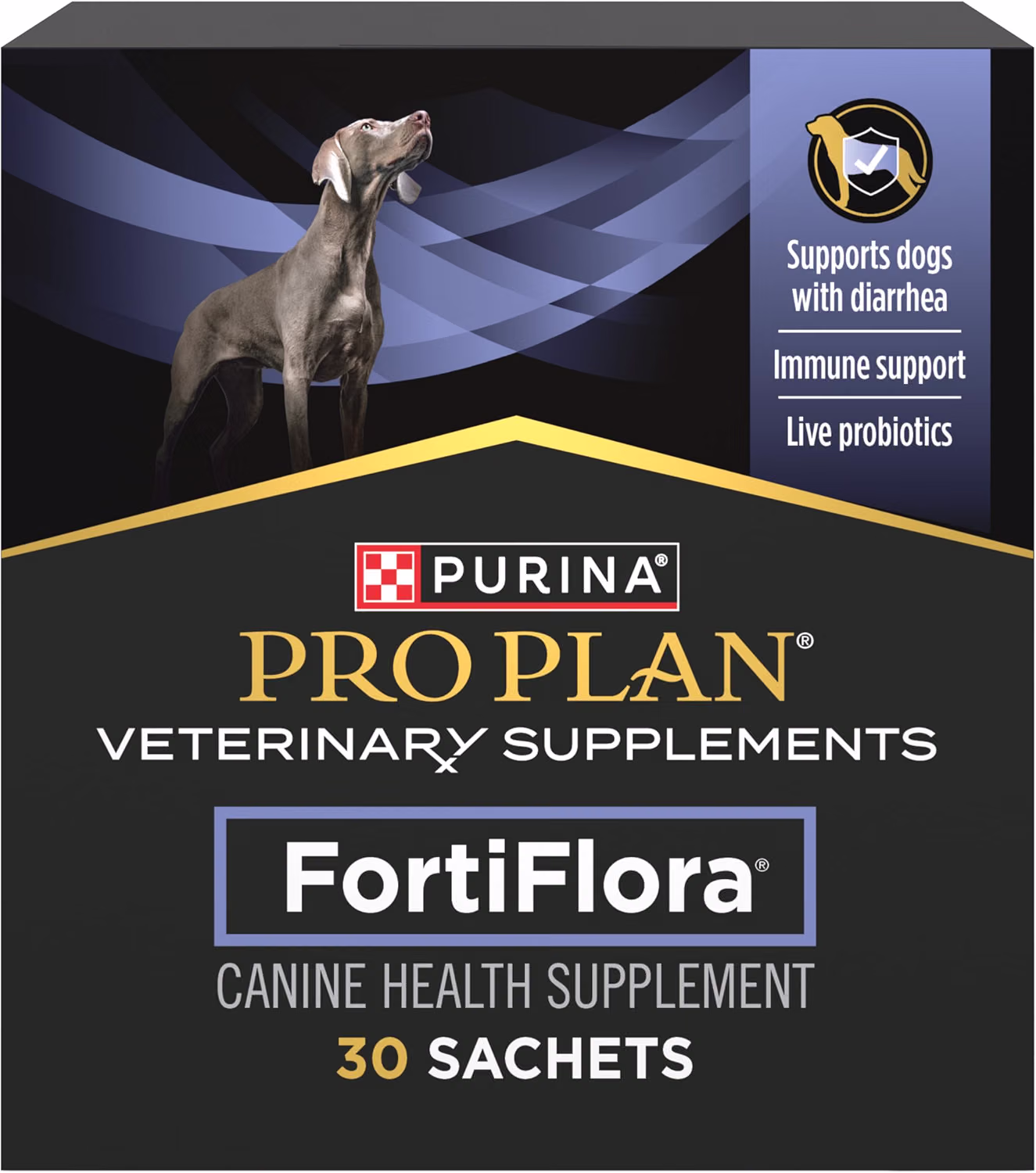 Purina Pro Plan Veterinary Supplements FortiFlora Probiotic Powder for Dogs